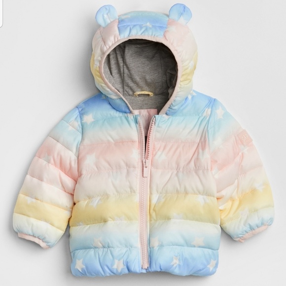 gap ombre puffer jacket